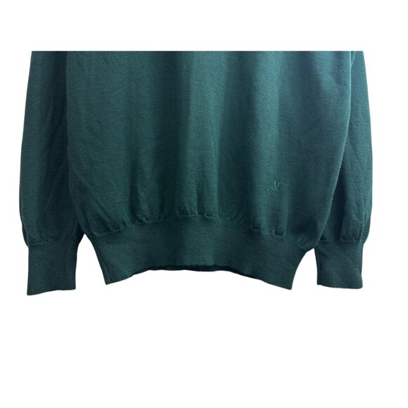 Valentino Studio Men’s XL 52 Merino Wool Mock Neck Sweater Italy Luxury Designer - Picture 6 of 16